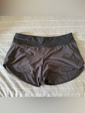 Lululemon Black Running Shorts, Size Large